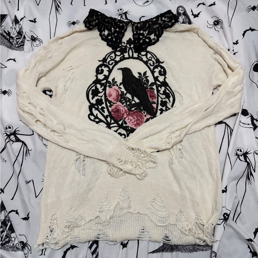 NWOT Widow Dolls Kill Sweater